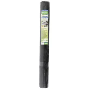 Magni, Protection hivernale + voile de croissance, FloraWorld Non-tissé contre les mauvaises herbes 1x25m 90g/qmgris foncé, rouleau pas cher