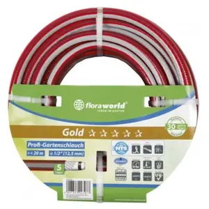 Floraworld, Tuyau d'arrosage, Raccord d'eau professionnel 3/4"10m NTS ... pas cher