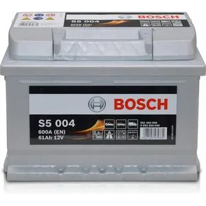 BOSCH Batterie Auto S5004 61Ah/600A pas cher