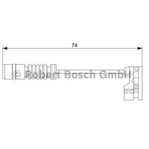 BOSCH Contacteur de témoin d'usure pour MERCEDES-BENZ: Classe E, Class...Vendu paroscaro