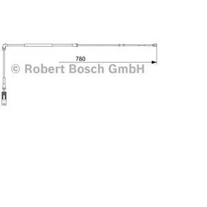 Comparateur de prix : Waarschuwingscontact remvoering-/blokslijtage Voor AP380 Bosch