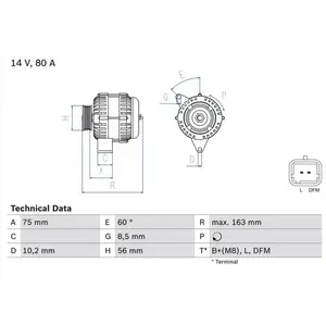 Dynamo 4963 Bosch