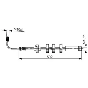 Remslang BH1156 Bosch pas cher