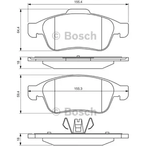 Bosch Remblokken set pas cher
