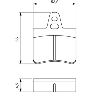 Comparateur de prix : Bosch Automotive Remblokken set