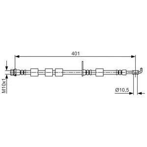 Remslang BH1584 Bosch pas cher