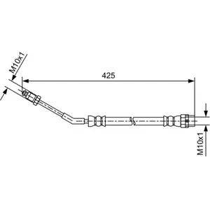 BOSCH Flexible de frein pour BMW: Z4 (Ref: 1 987 481 579)