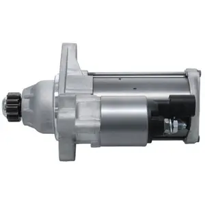 BOSCH Démarreur pour VOLKSWAGEN: Golf Cabriolet, Caddy, Passat, Jetta, Golf, T-Roc Cabriolet, Polo, New Beetle, Scirocco, Touran (Ref: 1 986 S01 055)