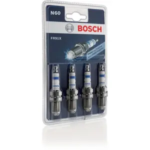 BOSCH 4 bougies d'allumage FR91X - bougies allumage pas cher