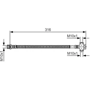 Remslang BH1955 Bosch pas cher