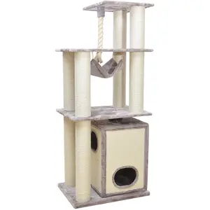 Ebi Krabpaal Swindon 80x60x190cm grijs pas cher
