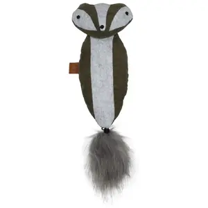 D&d Home - Kattenkruid - Kat - Rocco Trappelkussen Stinkdier 40x11cm Groen - 1st