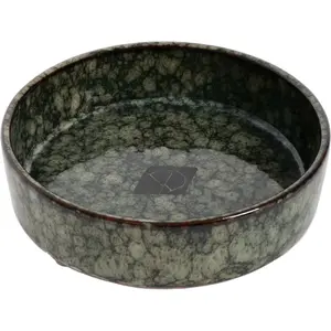 D&D Home Jasper Eet- en drinkkom Voor Katten - Green Marble - 200ml pas cher