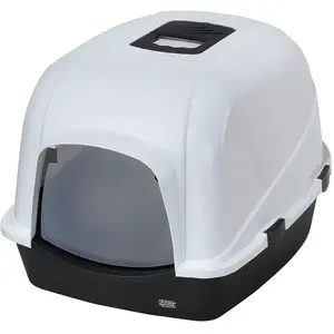 Comparateur de prix : Ebi Eclipse 70 - Zwart - Kattenbak - 56x70x46cm - Grote Katten