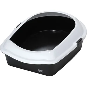 Comparateur de prix : Ebi Space Open Kattenbak - Antraciet/Wit - 43 x 56 x 14 cm