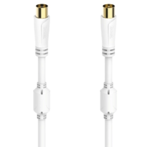 Hama Câble Antenne Coaxiale 100 Db 3m Blanc (205247) pas cher