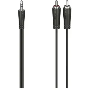 Comparateur de prix : Hama Audiokabel, 3,5-mm-jack-stekker - 2 cinch-stekker, stereo, 1,5 m