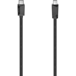 Hama Câble USB-C, mâle USB-C - mâle mini-USB-B, USB 2.0, 480 Mbit/s, 0,75 m pas cher