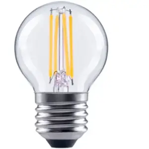 Ampoule fil. led, E27, 470LM rempl. 40W, amp. goutte, blc chd, transp. XavaxVendu parboulanger
