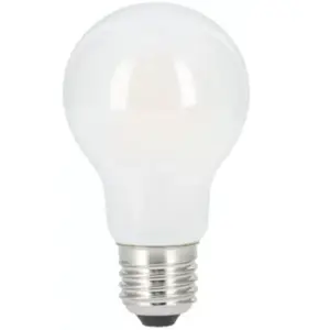XAVAX Ampoule fil. LED, E27, 806lm remp. 60W, amp. incand. blc chd,mate,rég. BlancVendu parboulanger