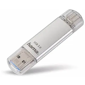 Hama Clé USB C-Laeta, USB3.1/USB3.0 TypeC, 32GB, 40MB/s, argent pas cher