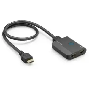 Hub HAMA HDMI M vers double HDMI F pas cher