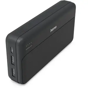 Hama PD 20 (20000 mAh), Chargeur de secours, Gris pas cher