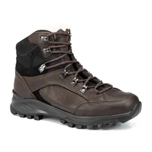 Hanwag Bangri Heren Hoge Wandelschoen Chestnut/Black 8/42