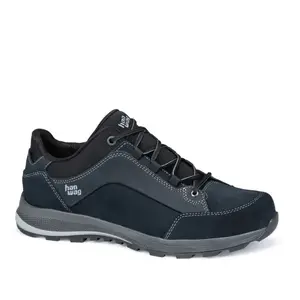 Hanwag BANKS LOW Bunion LL Blauw Zwart Heren Wandelschoenen Blauw pas cher