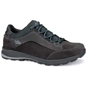 Comparateur de prix : Hanwag Banks Low Lady GTX - Wandelschoenen - Dames Asphalt / Ocean 42....