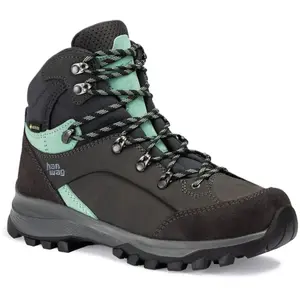 Hanwag Alta Bunion II Lady GTX - Wandelschoenen Dames Asphalt / Mint 40 pas cher