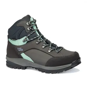 Hanwag Banks SF Extra GTX Lady - Asphalt/mint - Schoenen - Wandelschoenen - Halfhoge schoenen pas cher