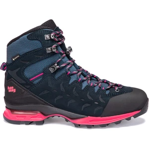 Hanwag Makra Trek GTX Hoge Wandelschoen Dames Navy/Pink 5,5 pas cher