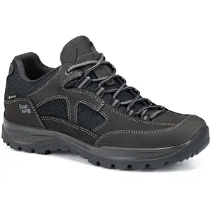 Hanwag Gritstone II Narrow Gtx Low Hiking Shoe Men's Asphalt/Black 7.5 pas cher