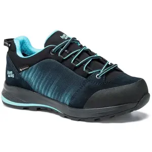 Hanwag Klarsby Low Bunion GTX Lage Wandelschoen Dames Navy/Sky 4 pas cher