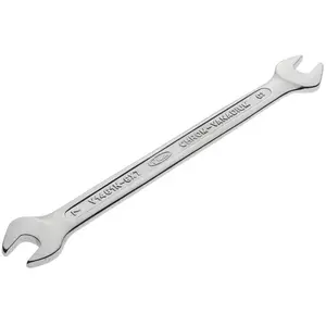 Vigor Clé à fourche double   V1461N-6X7   Profil à 6 pans extérieurs   Taille 6 x 7 mm pas cher