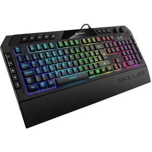 Clavier Sharkoon Skiller SGK5 USB Jeux QWERTY IT Noir pas cher
