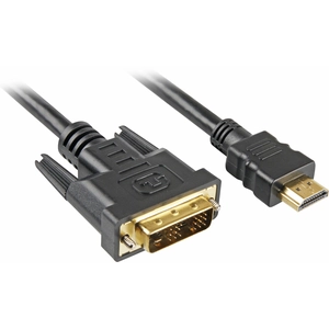 Sharkoon câble vidéo - HDMI / DVI - 5 m pas cher