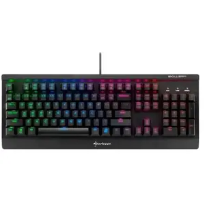Sharkoon SKILLER MECH SGK3 toetsenbord USB Duits Zwart pas cher