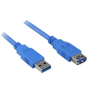 Sharkoon USB A USB A (1 m, USB 3.0), Câble USB pas cher