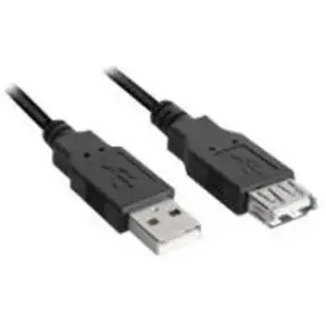 Sharkoon Câble d'alimentation USB 2.0 (3 m, USB 2.0), Câble USB pas cher