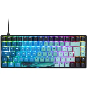 Sharkoon SKILLER SGK50 S3 Ultimate Rev2 (türkis/blau, DE-Layout, Linea... pas cher