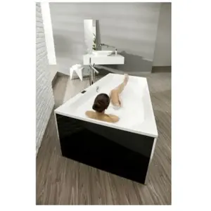 Hoesch, Baignoire, Baignoire trapézoïdale THASOS 1500x1000x490mm li we... pas cher