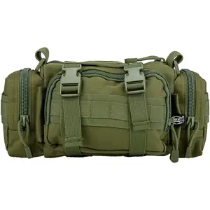 MFH 30703B Hanche et Sac d'épaule (Olive/30 x 15 x 7 cm)Vendu parbol