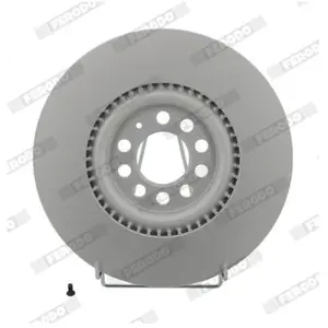 FERODO Disques de frein pour SKODA: Octavia & VOLKSWAGEN: New Beetle, Golf, Polo, Bora & AUDI: S3, TT, S1, A1 & SEAT: Ibiza, Leon (Ref: DDF1118C) pas cher