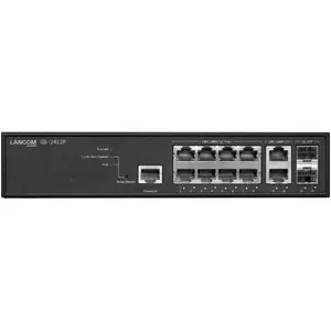 Lancom Systems LANCOM GS-2412P (12 Ports), Switch réseau, Noir pas cher