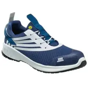 Steitz Secura, Chaussures de travail, Halbschuh CP 4400, blau-weiss, ESD NB S1, Gr.47 (S1, 47) pas cher