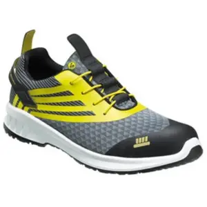 Steitz Secura, Chaussures de travail, Halbschuh CP 4480, gelb-grau, ESD NB S1, Gr.47 (S1, 47) pas cher