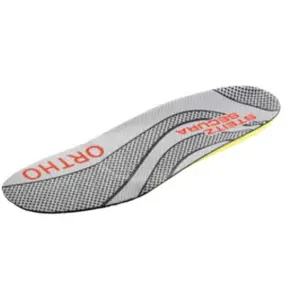 Steitz Secura Semelles intérieures grises/jaunes Ortho-Soft ESD LOW, Semelles, Gris