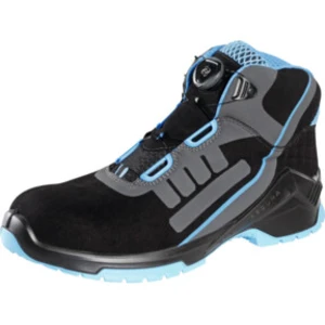 Steitz Secura, Chaussures de travail, Bottes à lacets noir/bleu VD PRO 1800 ESD, S2 NB BOA, taille de chaussure UE : 38 (S2, 38)
